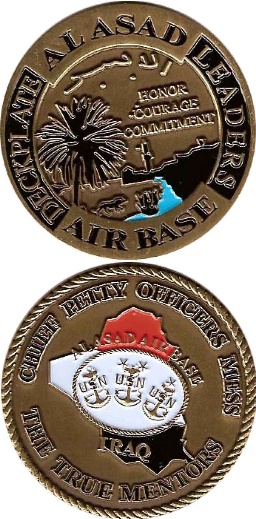 Al Asad Air Base - Deckplate Leaders - US Navy Iraq